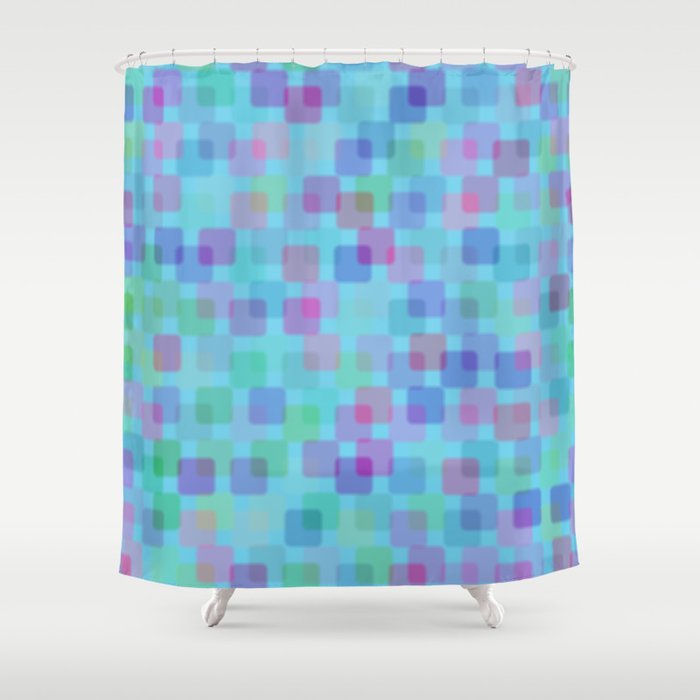 Pattern shape square Shower Curtain