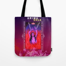Anima Sola Neon - Burn My Body Tote Bag