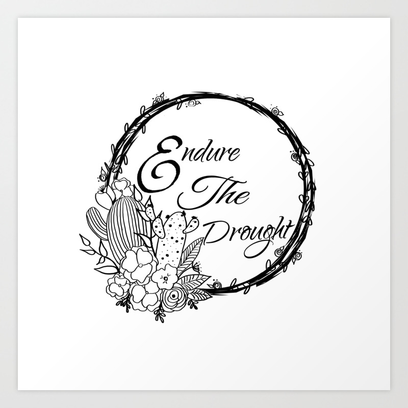 Cute Cacti Calligraphy Art Print By Rhyker Society6,Good And Evil Face Drawings
