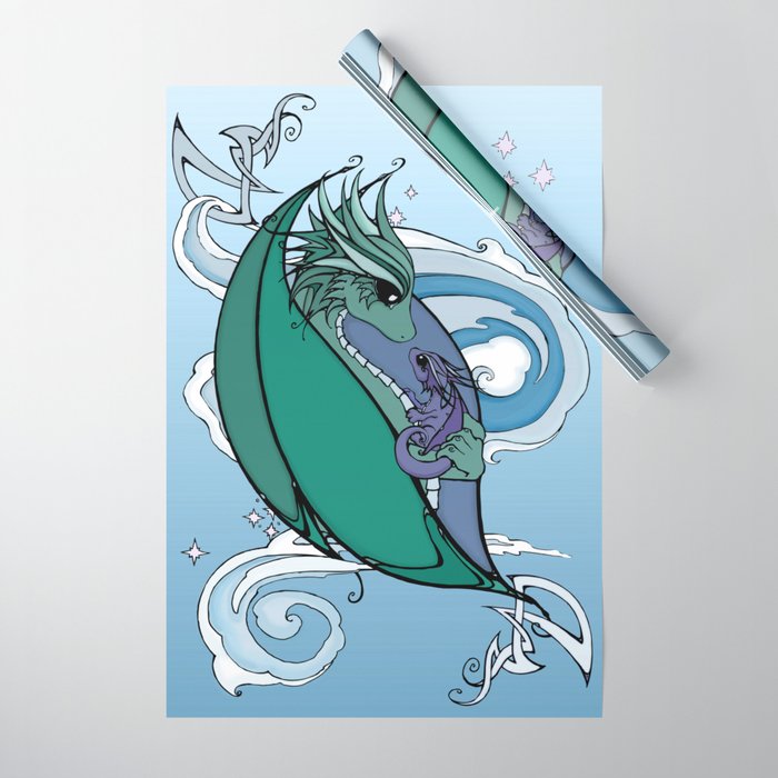 Dragons Wrapping Paper