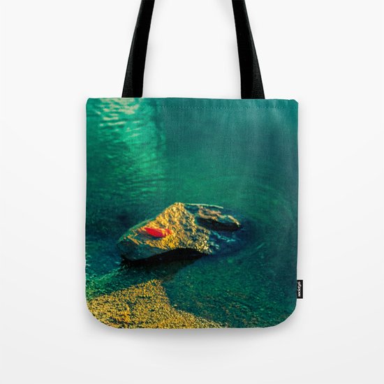 Red leaf Tote Bag