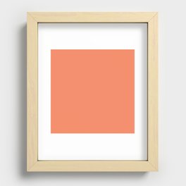 Coral Fire Recessed Framed Print