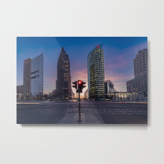 Traffic Lights Metal Print