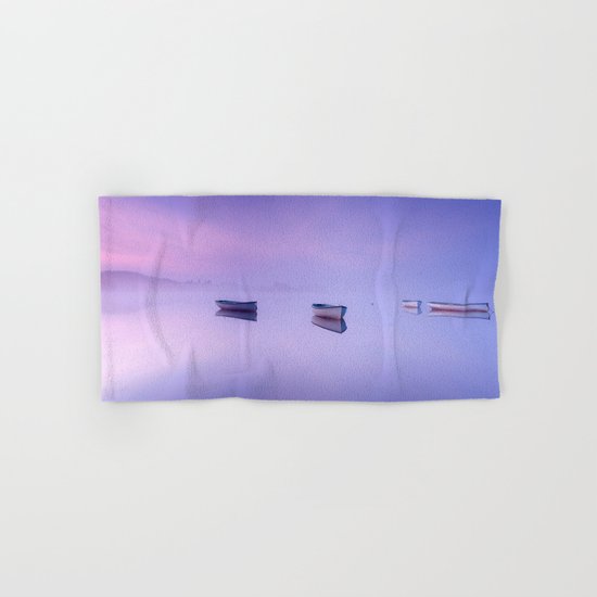 Misty Morning on the Lake Hand & Bath Towel