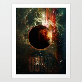 DUNE Planet Arrakis Poster Art Print