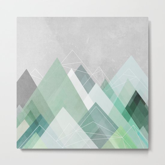 Graphic 107 Metal Print