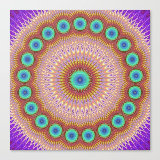 Stingy mandala Canvas Print