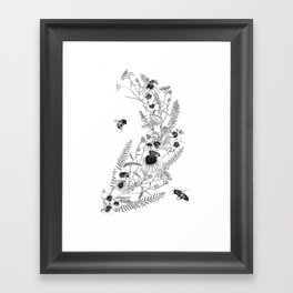 Beecoming Aware Framed Art Print