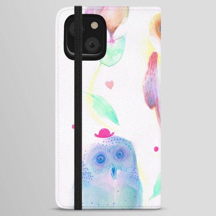 sweet owls iPhone Wallet Case