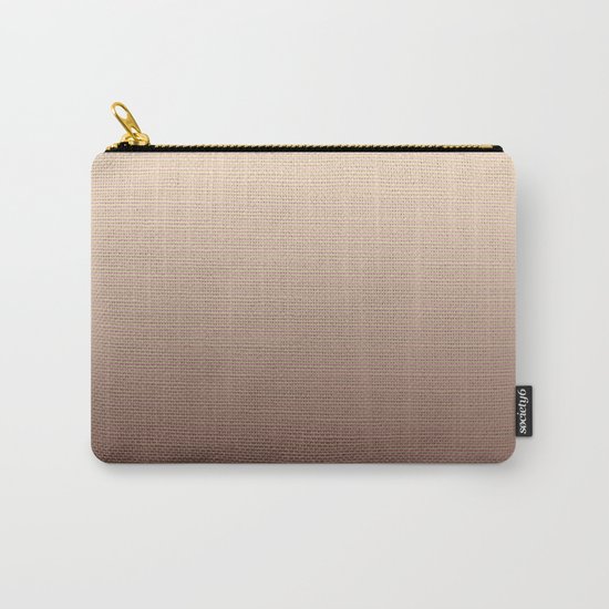 RoseGold Stripes Carry-All Pouch
