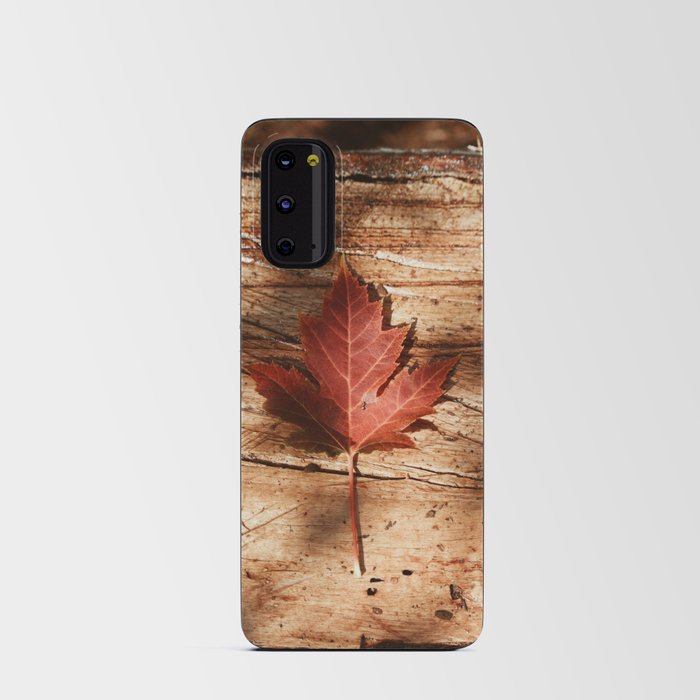 Autumn Leaf Android Card Case