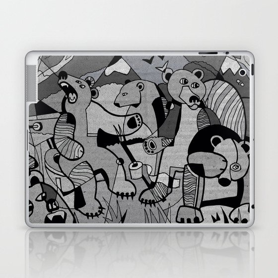 Do Bears Shit in the Woods? Laptop & iPad Skin