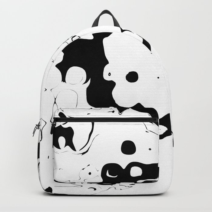 Black and white Backpack