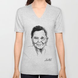 Grandma Tee V Neck T Shirt