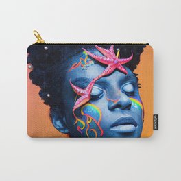Sea Goddess Portrait Carry-All Pouch