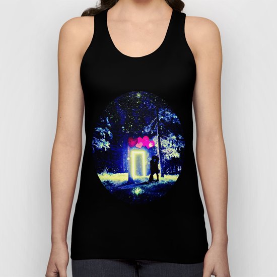 Love in the Dark Unisex Tank Top