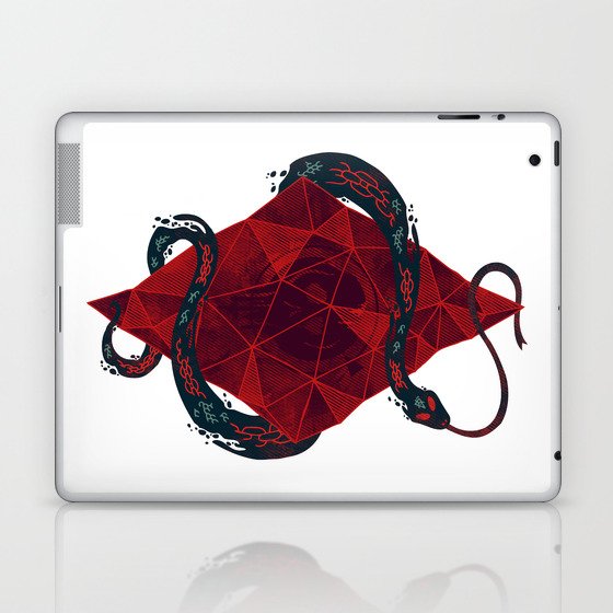 Scarlet Crystal Laptop & iPad Skin