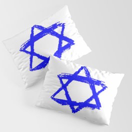flag of israel 9- יִשְׂרָאֵל ,israeli,Herzl,Jerusalem,Hebrew,Judaism,jew,David,Salomon. Pillow Sham