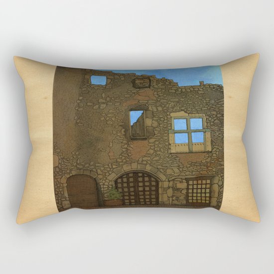 Out There Rectangular Pillow