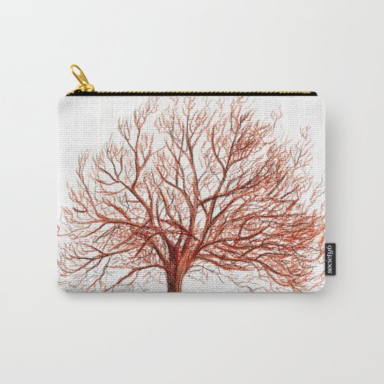 Lonely tree in autumn Carry-All Pouch