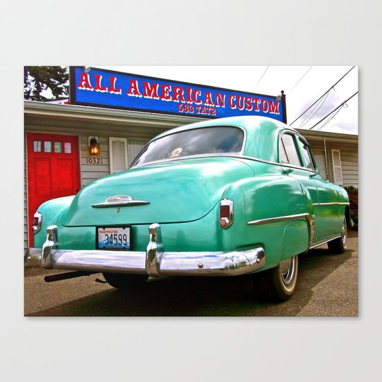 All American Canvas Print