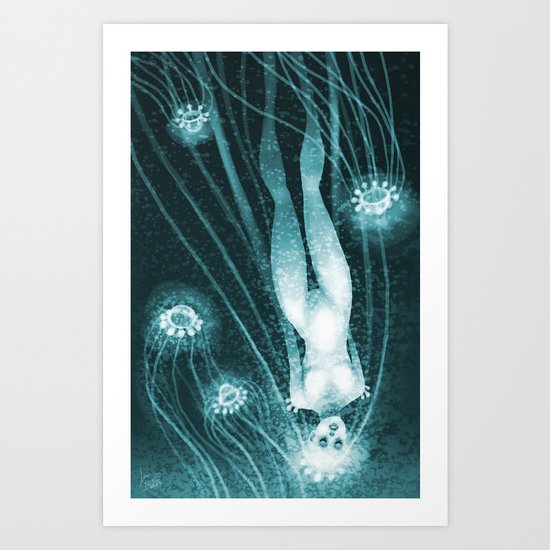 Adrift Art Print