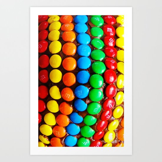 Candy Art Print