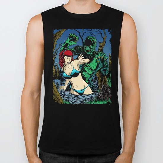 LAKE MONSTER Biker Tank
