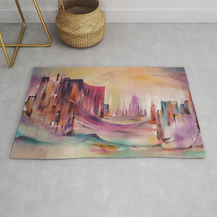 Town by Torill Maria Rug