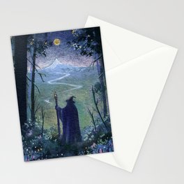 Midnight Wanderer Stationery Cards