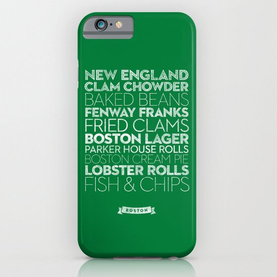 Boston — Delicious City Prints iPhone & iPod Case