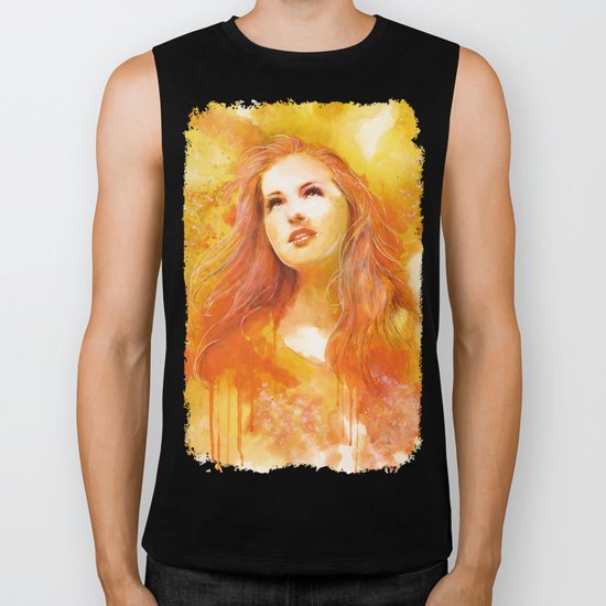 Just before the leaves fall Biker Tank