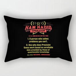 Ham Radio Operator - Gift Rectangular Pillow