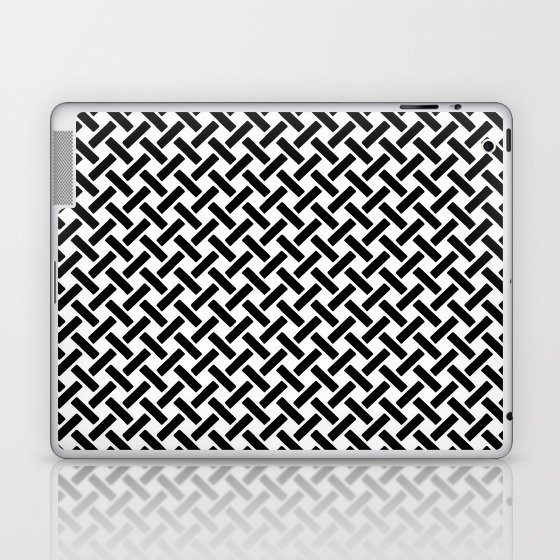 Basket Weave Pattern Inverted. Laptop & iPad Skin