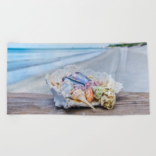 Sea Gems Beach Towel