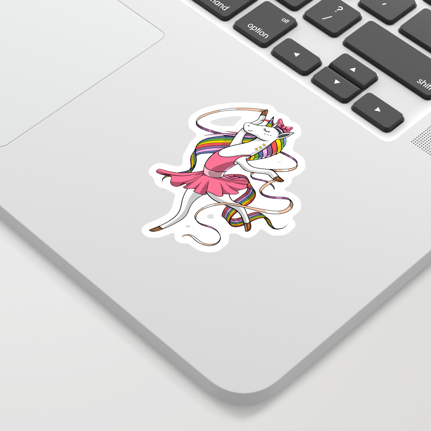 Unicorn Ballet Dancing Ballerina Sticker By Nikolay Todorov Society6