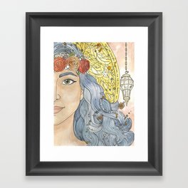 Lady Wisdom (Sophia) Framed Art Print