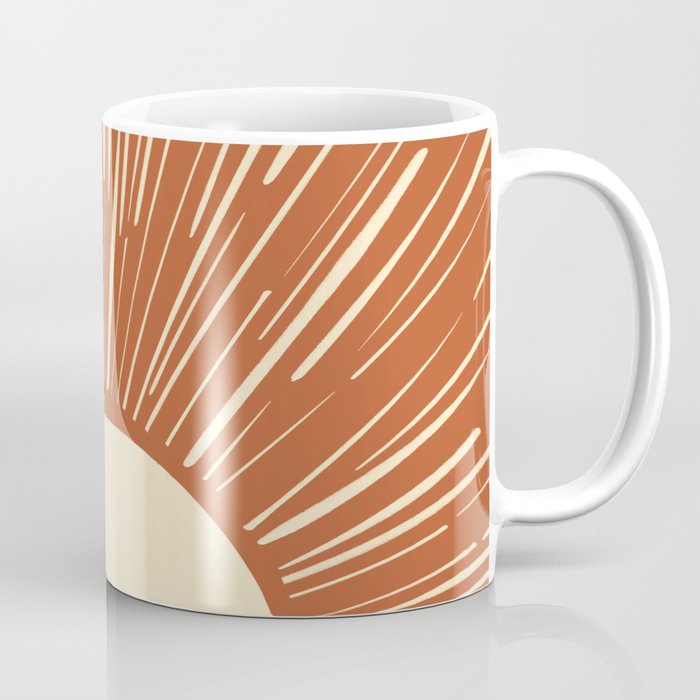 warm sunset rustic minimal Coffee Mug