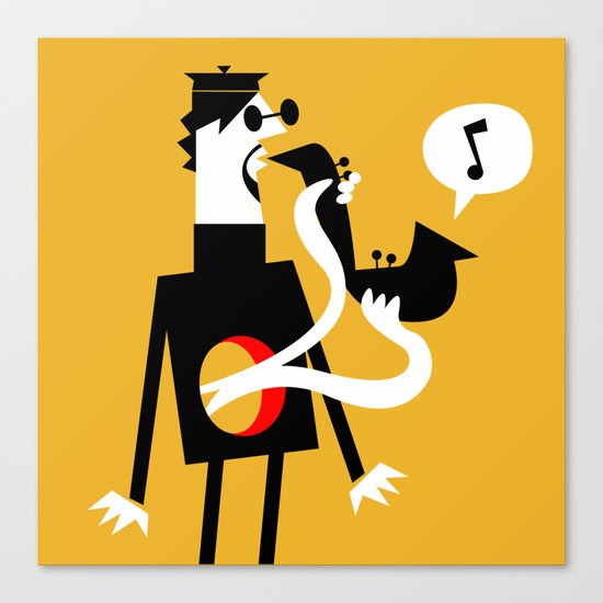 The Beatnik Canvas Print