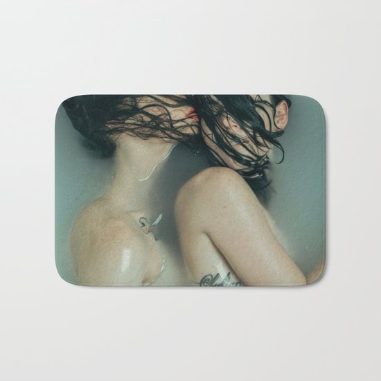 modern love Bath Mat