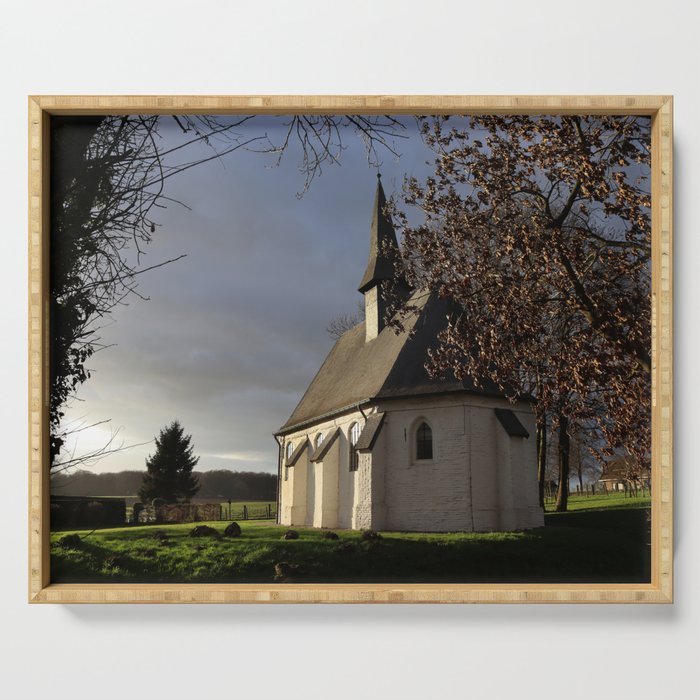 Chapel of the Holy Cross, Gooik, Belgium Serving Tray