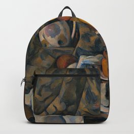 Paul Cezanne - Still Life with Apples and Peaches Backpack