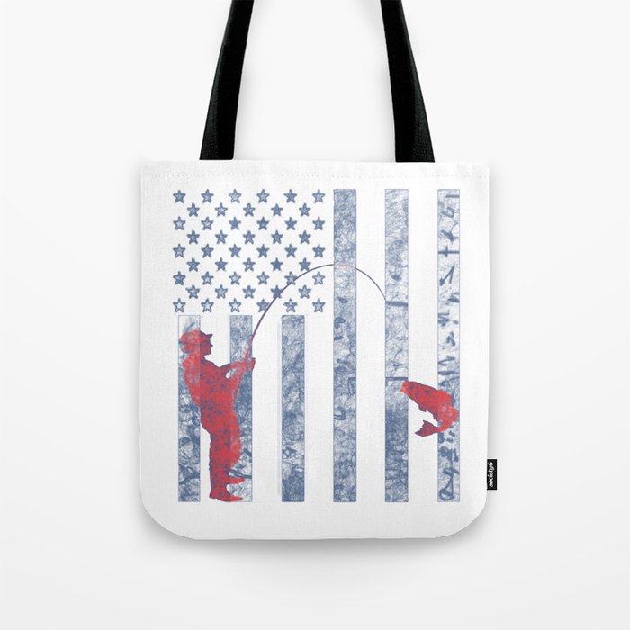 American Fisherman Tote Bag