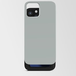 Serenely Gray iPhone Card Case