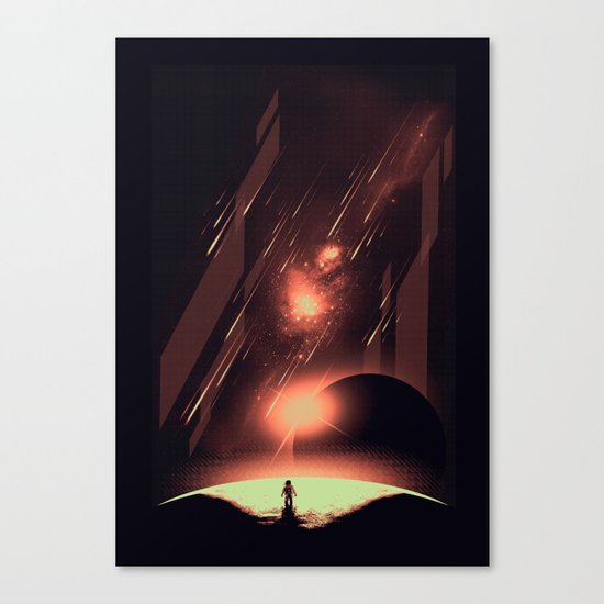 Intergalactic Travel Canvas Print