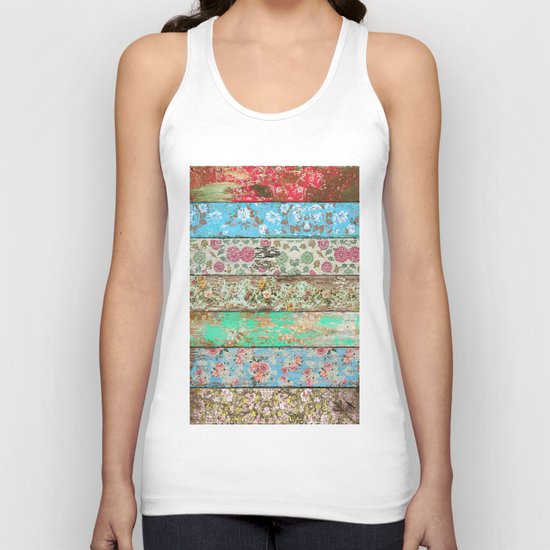 Rococo Style Unisex Tank Top