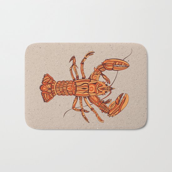 LOBSTER Bath Mat