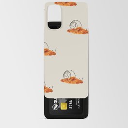 croissant snail Android Card Case