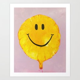 Mylar Balloon Art Print