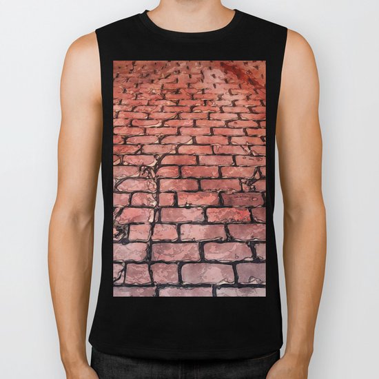 Vintage Brick Street Biker Tank